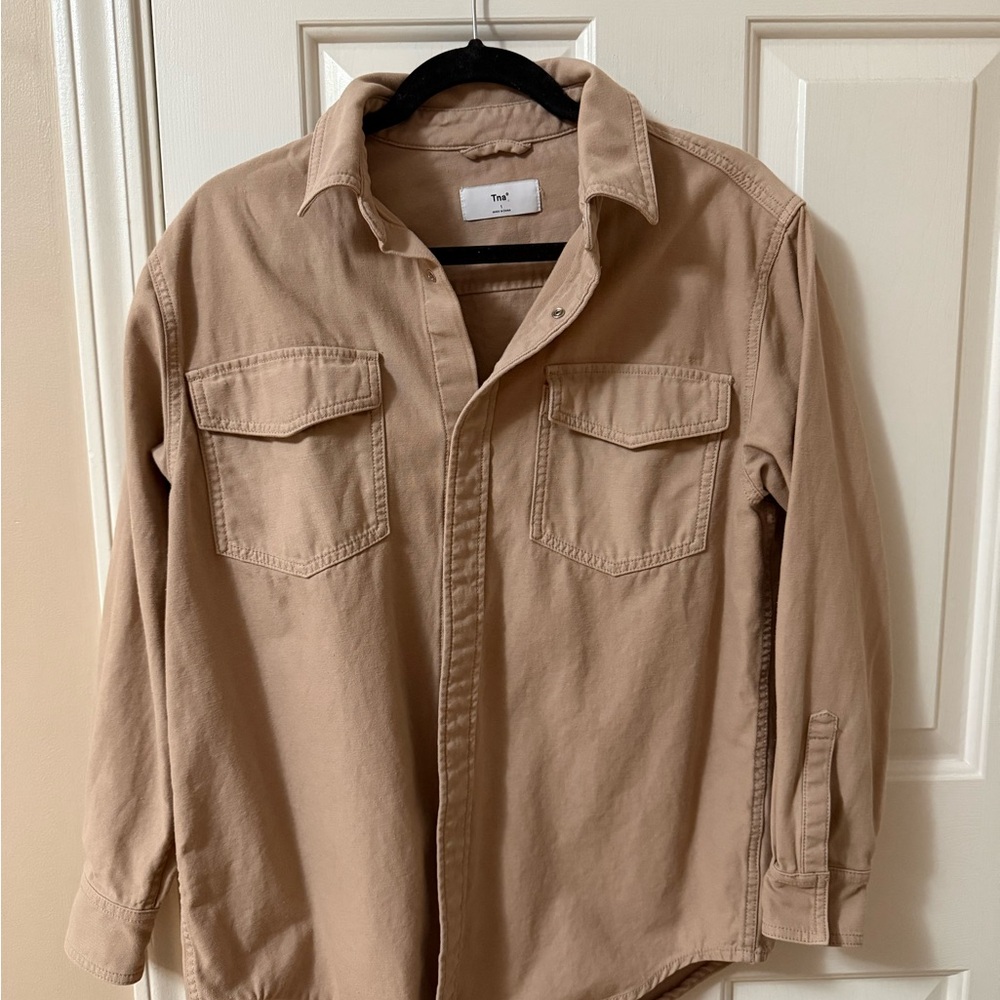 Tan Women’s button up by TNA